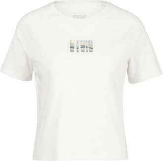 Stoic Hemp30 UtbySt. Crop Tee T-Shirt f&uuml;r Damen | wei&szlig;