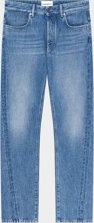 Givenchy Men & apos;s Couture Seam Straight Fit Shadow-Washed Jeans