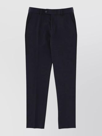 HUGO BOSS polyester tailored trousers