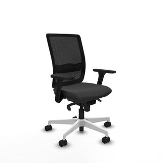 Piqueras y Crespo Silla De Oficina Piqueras Y Crespo Haches Negro Espuma Ergon&oacute;mica