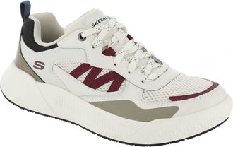 Skechers Cyrus Sunspot Mens Sneaker, White, 12 UK