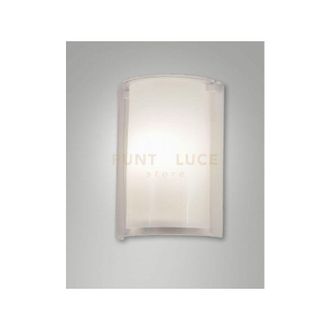 Fabas Luce Maribel applique trasparente in vetro 1 luce attacco E27 IP20