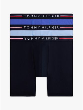 Tommy Hilfiger Mens All Day Comfort Boxer Brief 3-Pack - Multi - XL