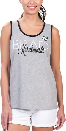 G-III 4Her by Carl Banks Womens G-III 4Her by Carl Banks Heather Gray Brad Keselowski Fastest Lap Fashion Tank at Nordstrom, Size X-Large