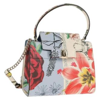 Ferragamo Pre-owned Handbags, female, Multicolor, Size: ONE SIZE Pre-owned Hand Bag
