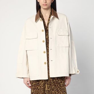 6397 Barn Ivory Jacke aus Baumwolle