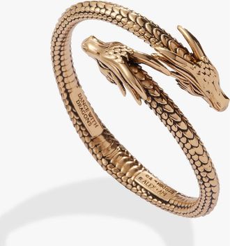 Alex and Ani HOUSE OF THE DRAGON Cuff Bracelet in Gold at Nordstrom