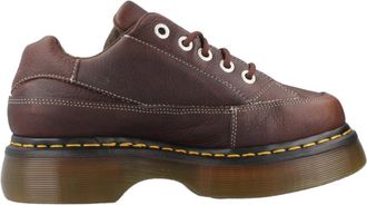 Dr. Martens Buzz 5-Eye Shoe - Dames - Veterschoenen - Bruin - 38 EU - Leer - Schoenen