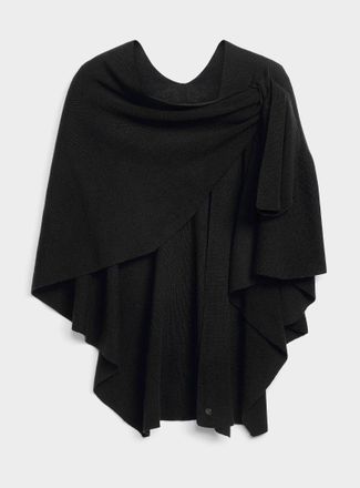 Fraas Womens Solid Ruana-style shawl