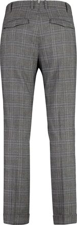 Pantaloni Torino Mens Virgin Wool Trousers Grey Chinos