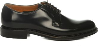 Jerold Wilton Schoenen, Heren, Zwart, 46 EU, Leer, Stringata Derby