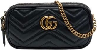 Gucci Borsa a tracolla trapuntata Pre-owned - - Pre-owned - Donna - Nero - ONE SIZE