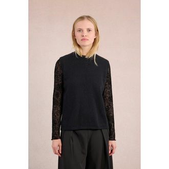 Molly Bracken Mouwloze trui, open rug