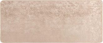 vidaXL Pasillo De Alfombra Marsa Beige 100 X 200 Cm Poli&eacute;ster Y Pvc Vidaxl