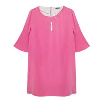 Fiorella Rubino Dames, Jurken, Roze, Maat: 6XL Poliester