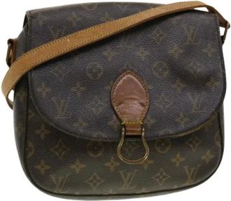 Louis Vuitton Pre-owned Cross Body Bags, female, Brown, Size: ONE SIZE Pre-owned Vintage Monogram Shoulder Bag