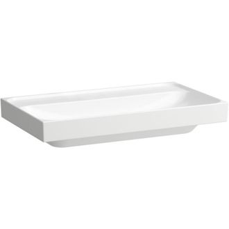 Laufen Laufen - Lavabo Meda, Empotrable, 800x460mm, Sin Agujero Para