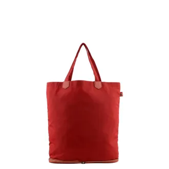 Pourchet Tassen, Dames, Rood, ONE Size, Leer, Travel petit