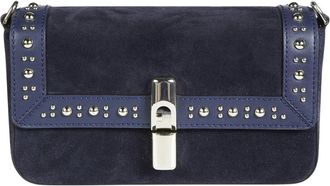 Furla Iride S Crossbody - Dames - Schoudertassen - Blauw - ONE Size - Leer - Tassen