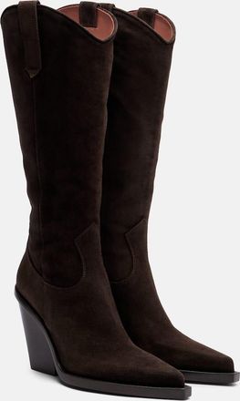 PARIS TEXAS Vegas 100 suede cowboy boots