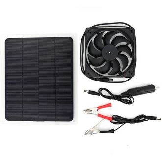 OEM Panel Solar De 10 W Y 12 V Para Generaci&oacute;n De Energ&iacute;a, Carga De Bater&iacute;a, Salida Usb, Escape-crezuo