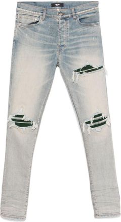 Amiri MX1 skinny jeans - men - Cotton/Elastane/Elastomultiester/Bos Taurus - 28 - Blue