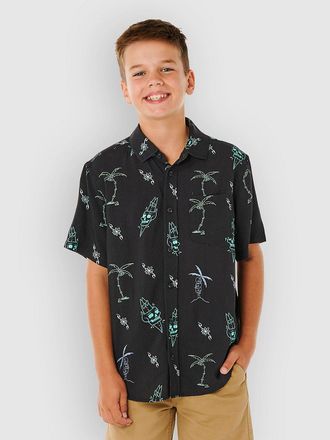 Rip Curl Eternal Shred Kids Hemd schwarz