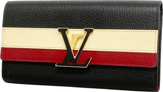 Louis Vuitton Noir Long Wallet (Bi-Fold) (Pre-Owned)