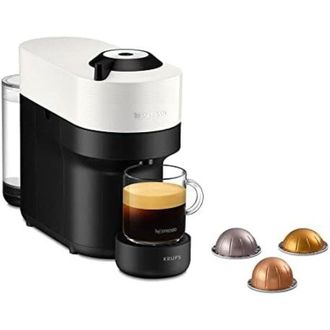 Krups Nespresso Xn9201 Vertuo Pop, Cafetera De C&aacute;psulas, M&aacute;quina De Caf&eacute; Expreso, 4 Tama&ntilde;os Tazas, Tecnolog&iacute;a Centrifusion, 35 Por Ciento Pl&aacute;stico Reciclado