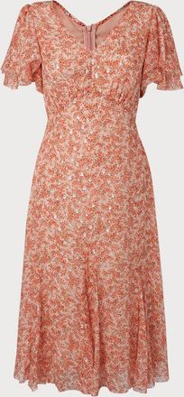 L.k. Bennett Womens Cecilia Dress, Cream Silk - Size 6 UK