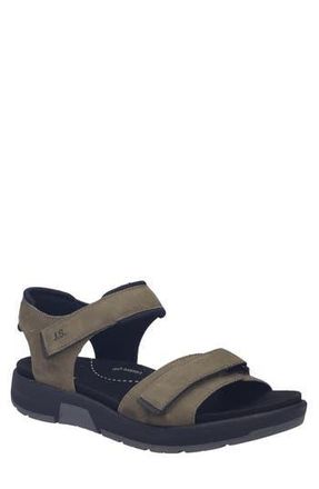 Josef Seibel Emeric 10 Quarter Strap Sandal in Khaki at Nordstrom Rack, Size 11-11.5Us / 45Eu