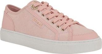 Guess Sandie Low Top Canvas Sneaker in Light Pink at Nordstrom, Size 9.5