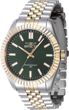 Invicta Specialty Quartz Green Dial Mens Watch 47485