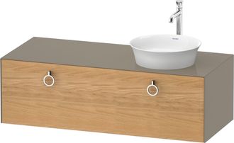 Duravit Duravit - Tulip Blanco, Mueble De Ba&ntilde;o Colgado En La Pared, Ancho