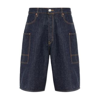 Kenzo Denim Shorts, male, Blue, Size: W32 Cargo Denim Shorts