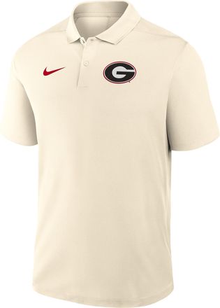 Nike Georgia Victory Primary Logo Nike Mens Dri-FIT College Polo in Brown | 035815ANGB-KJH