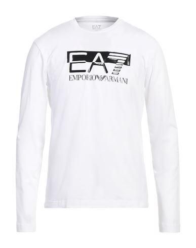 Armani Exchange A|X Men's Long Sleeve Logo Crewneck T-Shirt