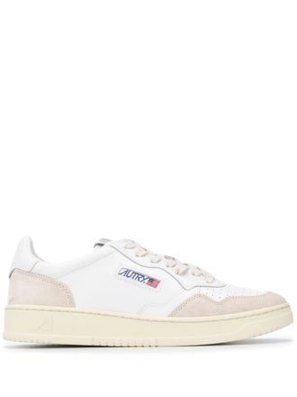 Autry Medaillewinnaar Low Man Leat/Suede White