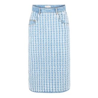 Nina Ricci Donna, Gonne, Blu, 2Xs, new