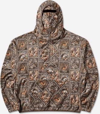 Umbro Cub Fleece Anorak Light Brown