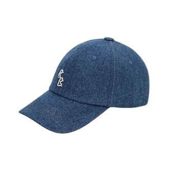 Ruslan Baginskiy Cappellino da baseball in denim con logo ricamato - - Accessories - Donna - Blu - ONE SIZE