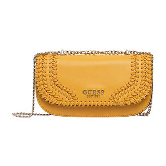 Guess Tatum - Dames - Schoudertassen - Geel - ONE Size - Leer - Tassen