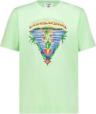 Casablanca Hombre, Camisetas, Verde, Talla: M