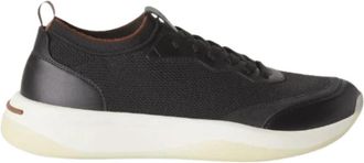 Loro Piana Wish Sneaker met Ultra-Light Sole - Heren - Sneakers - Blauw - 41 EU - Wol - Schoenen