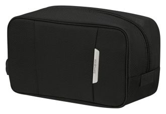 Samsonite Kulturbeutel SAMSONITE RESPARK Toilet Kit Toilet Pouch, Damen, Gr. B/H/T: 23cm x 13cm x 12cm, schwarz (ozone schwarz), Polyester, unifarben, Taschen K