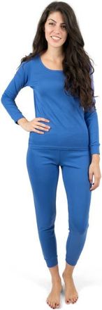 Leveret Womens Cotton Solid Matching Family Pajamas in Royal Blue at Nordstrom, Size X-Large