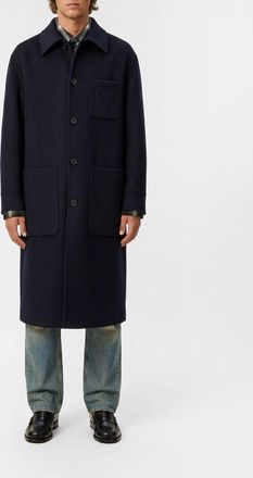 Loewe Cappotto a monopetto in lana e cashmere Loewe