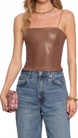 Heartloom Roxanne Cami Top In Cafe