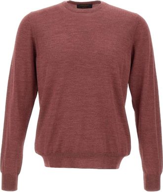 Gran Sasso Top met ronde hals - Rood