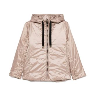 Max Mara Dames, Jassen, Beige, Maat: XS Zijde